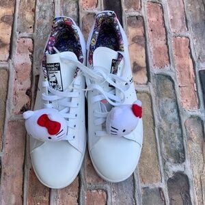 New ADIDAS STAN SMITH WMNS "Hello Kitty" Size- 10.5